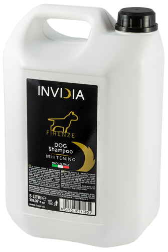 Invidia Firenze tanica 5L shampoo sbiancante per cani
